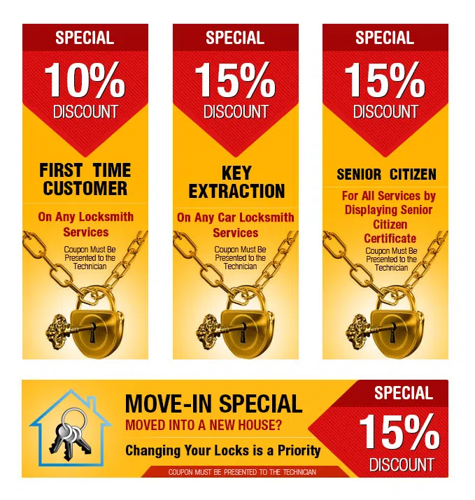 Dellview Area TX Locksmith Store, Dellview Area, TX 210-399-0887 - coupon1-set-four